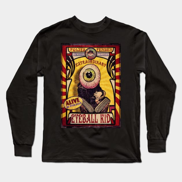 The Eyeball Kid Long Sleeve T-Shirt by ImpArtbyTorg